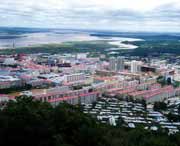 抚远城市风光