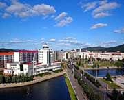 伊春城市风光