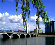盖州城市风光