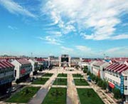 高阳城市风光