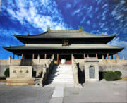 曲阳城市风光