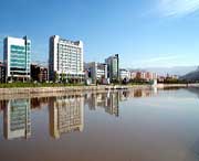 左权城市风光