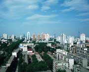 咸阳城市风光