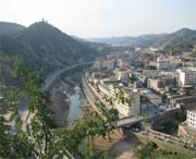 清涧城市风光