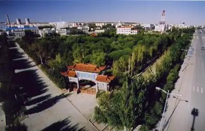 白碱滩城市风光