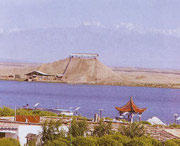 岳普湖城市风光