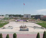 阿克陶城市风光