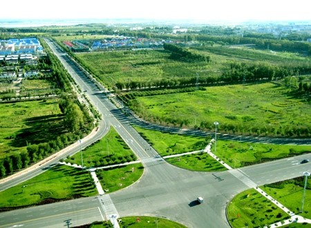 五家渠城市风光