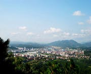 英山城市风光