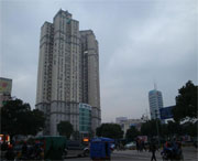 义乌城市风光