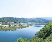 霍山城市风光
