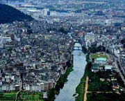 长汀城市风光