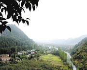 上杭城市风光