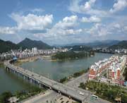修水城市风光