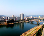 冷水江城市风光