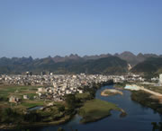 荔波城市风光