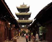 阆中城市风光