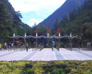 九寨沟城市风光
