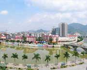 岑溪城市风光