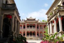 海天堂构景区图片
